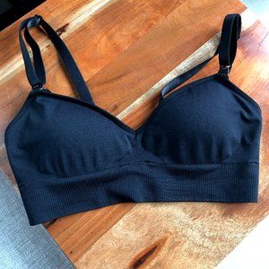 NWOT Blanqi black nursing bra size Small never worn